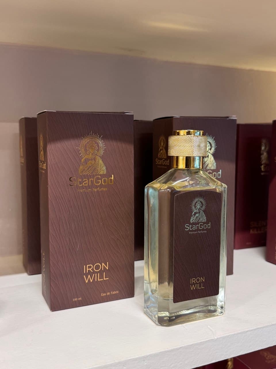 Iron Will — bottle and packaging